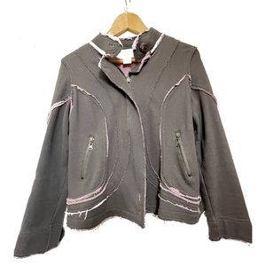 Rustic Lightweight Zipper Jacket by Nick & Mo